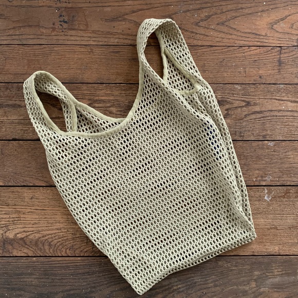 BAGGU Handbags - BAGGU Small Moss Mint Market Tote Bag